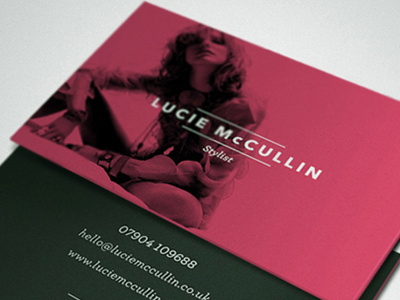 Branding collateral branding business card design graphic design logo stylist