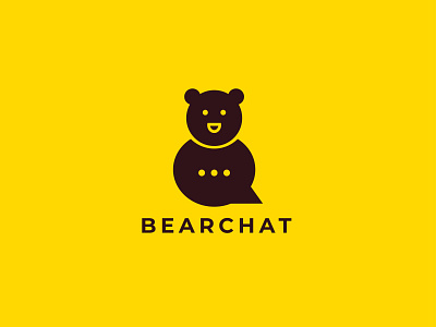 Bear Chat Logo bear chat logo bear logo branding chat logo design clean logo creative logo design dribbble shot flatlogo graphic design illustration illustrator logo logo design logo maker minimal logo minimalist logo minimalist logo design ui vector