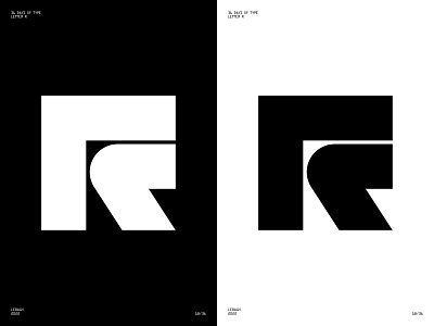 Letter R - 36 Days of Type