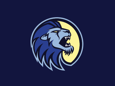 Lion Roar Logo beast fangs feline illustration lion logo power roar template wild