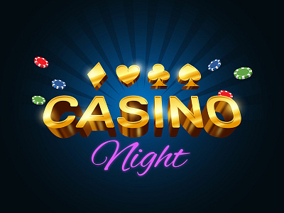 Casino background design by Bagstudio bet casino chips game gold heart luck odds poker shiny spades vegas