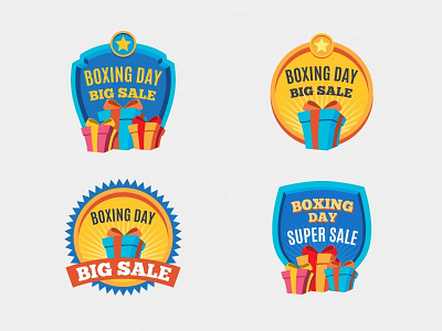 Boxing Day Badges Collection