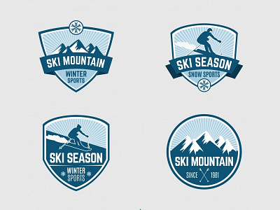 Ski Badges Collection