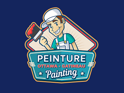 Painter Mascot + Logo