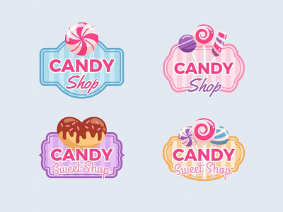 Candy Shop Badges Collection