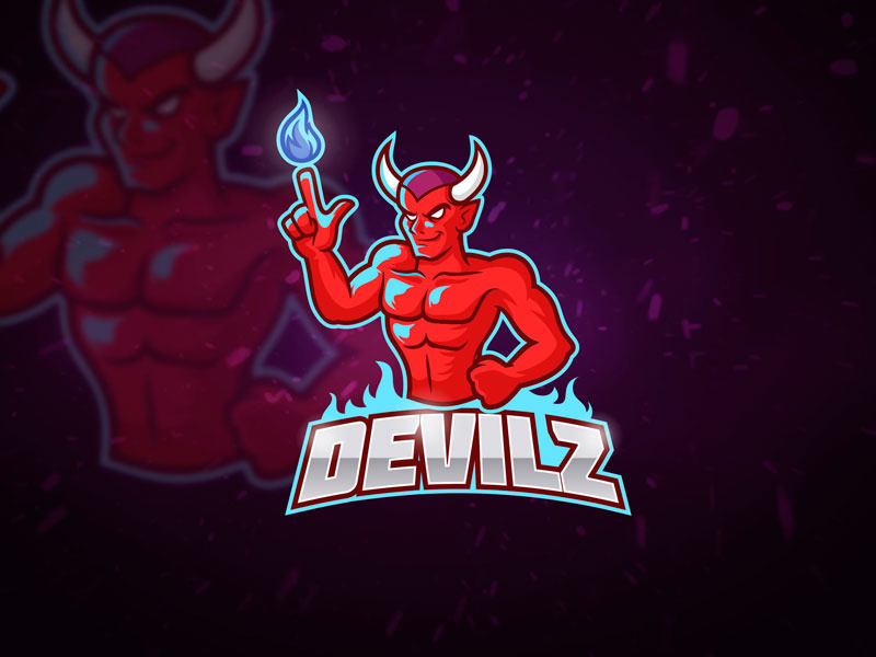 Red devil logo