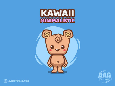 Kawaii Bear bear cartoon cute illustrator kawaii mascot mascot logo tedy bear vector