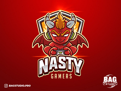 Red Devil Gamer Esport Logo