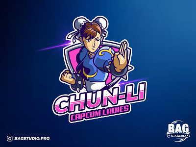 Chun-Li esport logo