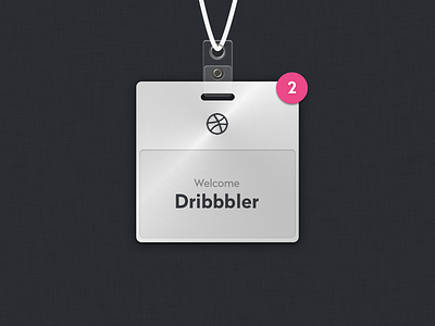2 Dribbble Invites 2 invites badge dribbble dribbble invites dribbbler free invitation invites metal welcome