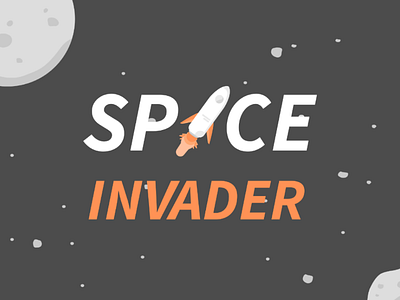 SPACE INVADER space illustration art