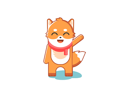 Little Fox illustration animal character