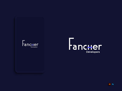 Fancher Logo Design clean logo creative logo creative logo design identity branding logo logo branding logos graphics logo design branding logo design concept logo inspiration logodesign logotype modern logo