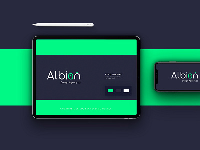 Albion Agency Logo Design