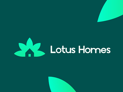 Lotus Homes - Branding brand brand design brand identity branding branding and identity branding design illustrator logo logo design logotype minimal typography