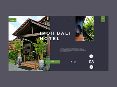 Ipoh Bali ui ux web