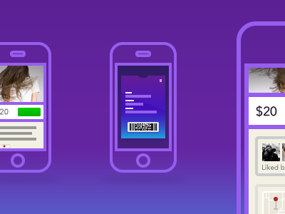 Jukely Intro illustration iphone jukely purple