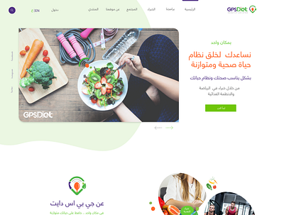 Gps website design diet website