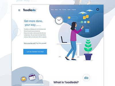 To-do landing page