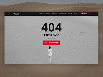 Error 404 - Page not found 404 dailyui desert error error 404 get lost lost mistake ui ux web