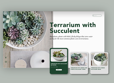 Terrarium branding clean ui design ecofriendly flat graphic design green design interface landing minimal ui ux viet nam vietnam vietnam designer vietnamese web web design website