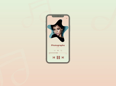 Daily UI #009: Music Player app challenge daily daily 100 challenge dailyui design design app music player ui ui ux ui design uidesign uiux ux