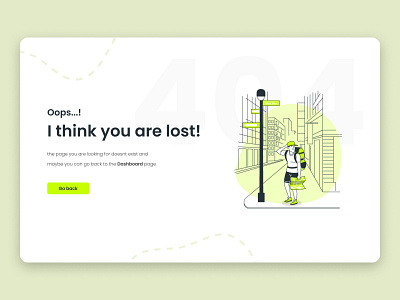 Not Found - 404 Error Page