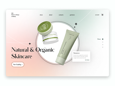 Organic Skincare Website