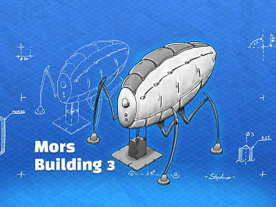 Mors | Building 3/15 browser game building design indie game isometric mars game mmo mmorpg mors rpg solo dev strategy game time lapse wordpress game wordpress plugin wp game