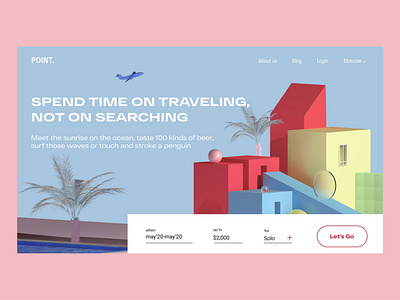 Travel Website | Home page