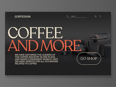 Coffee Shop | E-commerce Concept