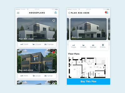 House Plans architect architect app architect design building home dashboard design home house mobile app ui ux
