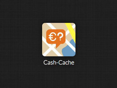 Cash-Cache App Icon app icon mobile