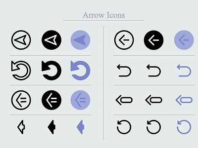 Arrow Icons