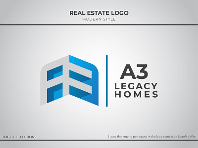 PREVIEW A3 Legacy Homes 01 brand brand identity branding design identity lettering logo type typography vector