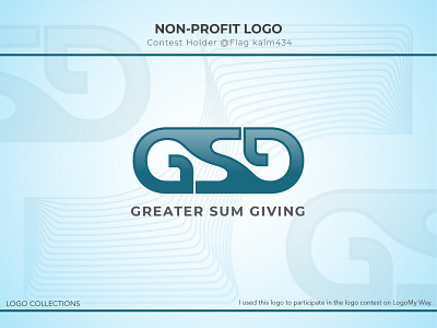 PREVIEW Greater Sum Giving brand identity branding design identity lettering logo type typography vector web