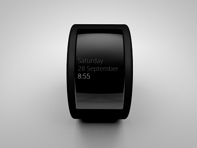 Smartwatch 3d render smart watch