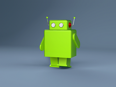 Android Robot android animation c4d icon robot wip
