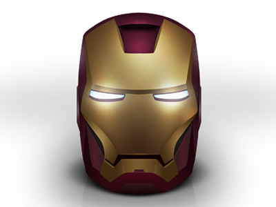 Iron Man Mask icon iron mac man marvel photoshop