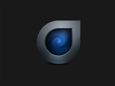 Droplr Dribblre black blue droplr icon mac
