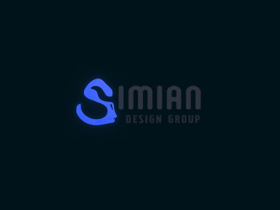 Simian Design Group james o logo logotype monkey