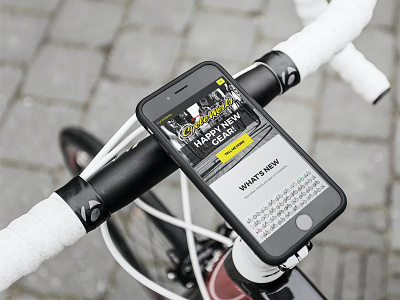 Cyclewerks mobile webapp design mobile web website