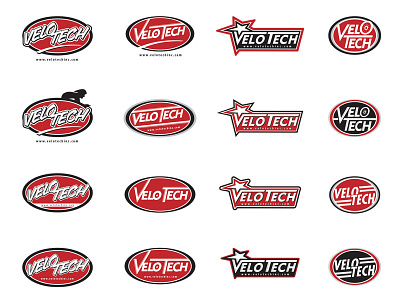 Velotech logo versions