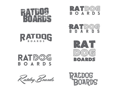 Ratdog logo design