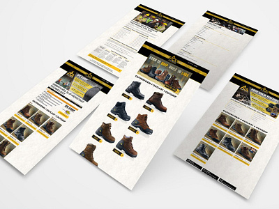 Ace Work Boots microsite