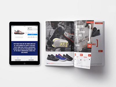 Shoes For Crews rebranding 2017 apparel art direction branding catalog creative direction footwear identity mobile package responsive shoes