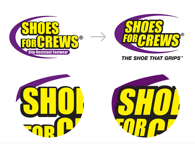 Shoes For Crews logo redesign by Steve Shreve on Dribbble
