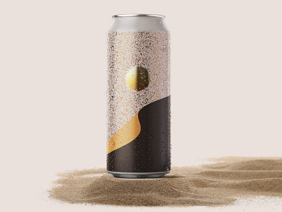 Beer Label Design for Ronin Fermentation Project