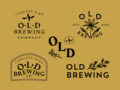 Old Brewing Co. Logo Exploration