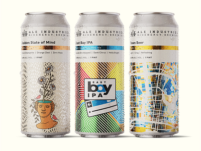 Label Refresh for Ale Industries Core Line-up